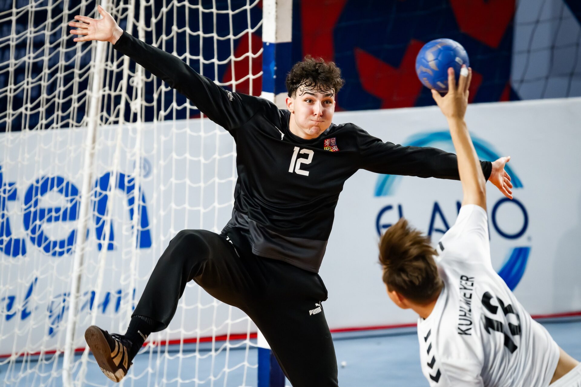 Czechia vs. USA, IHF Men's Youth (U18) World Championship 2025, Cairo, Egypt, 09.08.2025, Mandatory Credit © Sasa Pahic Szabo / kolektiff