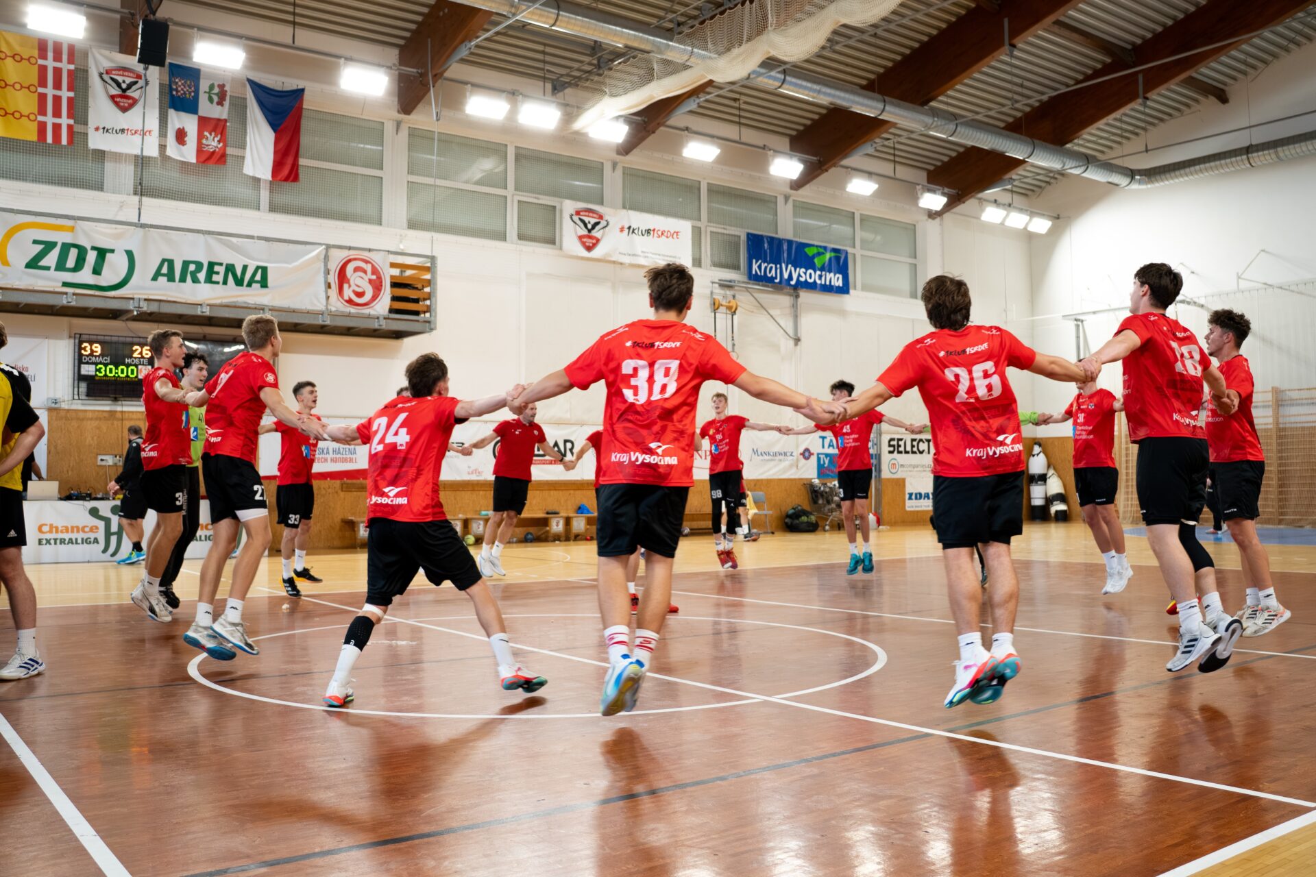 Zápas staršího dorostu (foto: Tomáš Krčál)