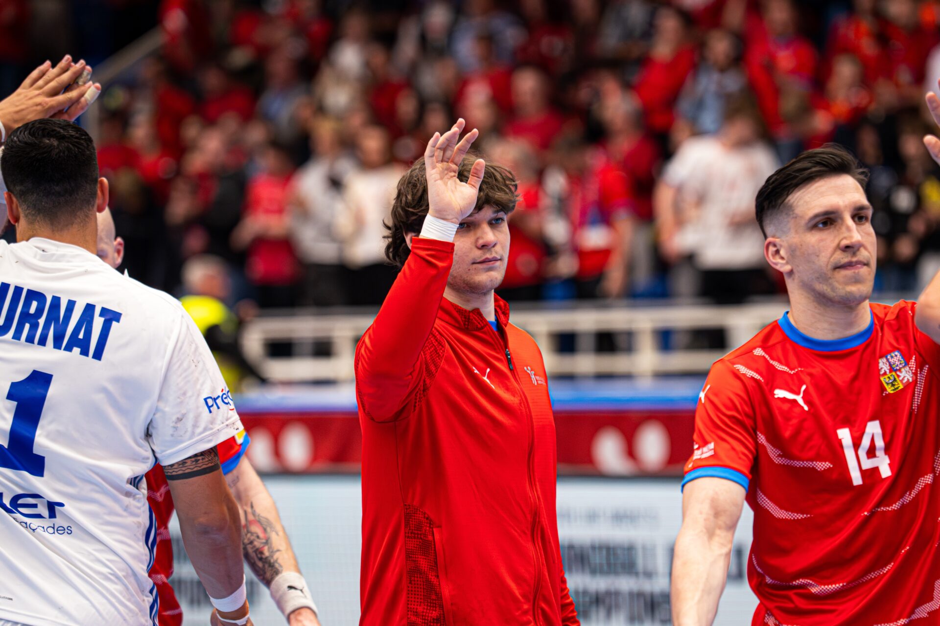 Filip Tůma v repre mužů (foto: Tomáš Krčál)