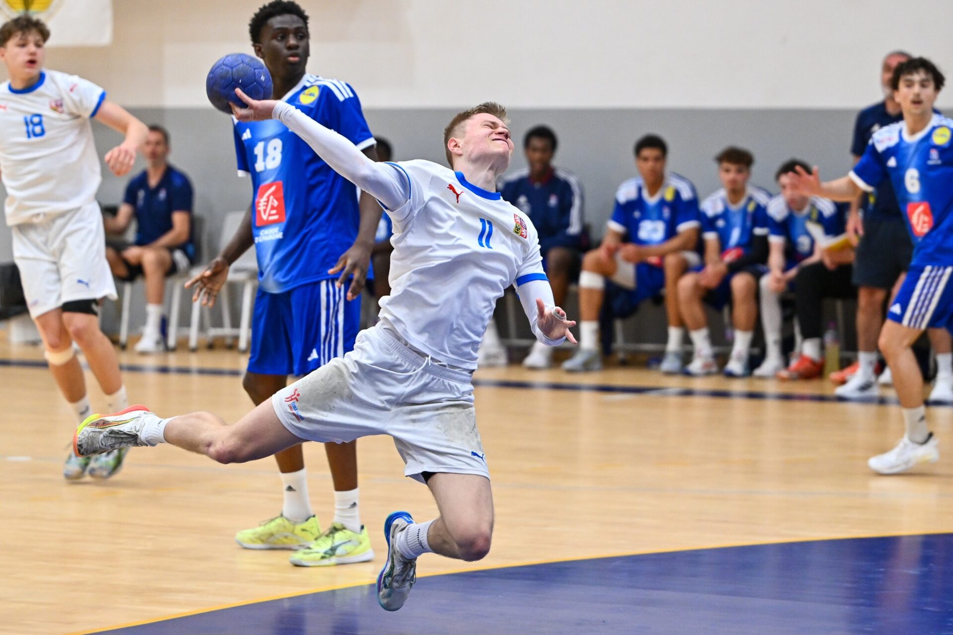 Dorost na turnaji v Portugalsku. (foto: Czech Handball)