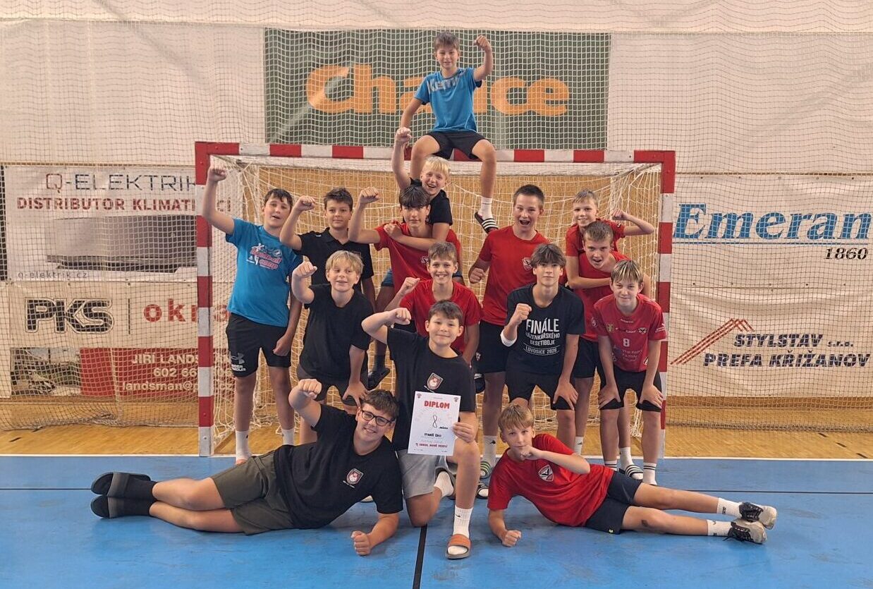 TJ Sokol Nové Veselí / Vysočina 2013 - 8. místo starší žáci